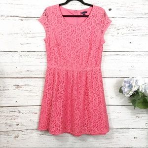 Gap Pink Lace Dress Size 14